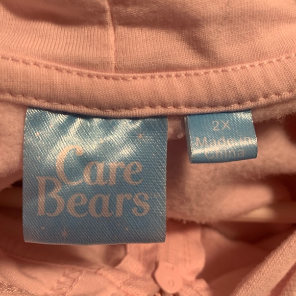 Care Bears Pastel Pink Cardigan with Rainbow Print - Picture 3 of 3